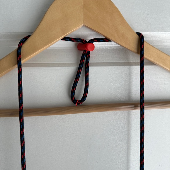 TNA Red Sherpa Crossbody Bag - Picture 4 of 5